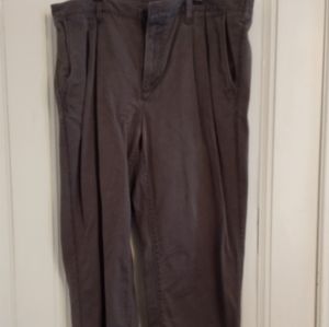 Eddie Bauer chinos with elastic